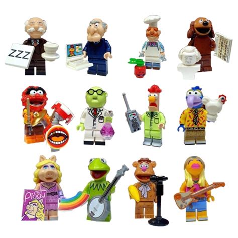 lego the muppets sculpture